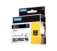 Ruban encreur DYMO IND RHINO 1805437 Vinyle Couleur de ruban: noir Couleur de police:blanc 9 mm 5.5