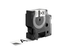 DYMO RHINO Etiquette en vinyle, 24 mm x 5,5 m, noir/blanc