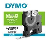 Dymo Étiquettes gaine thermorétractable 18053 Noir sur blanc 9 mm x 1,5 m