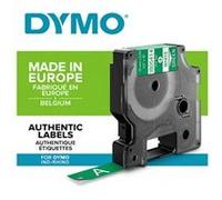 Dymo Ruban d'étiquetage Rhino 1805414 Vinyle 12 mm x 5,5 m Blanc sur vert