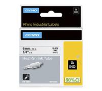 Ruban encreur pour gaine thermorétractable DYMO IND RHINO 18051 Polyoléfine Couleur de ruban: blan