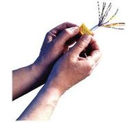 DYMO Rhino - Nylon - noir sur jaune - Roll (1.9 cm x 3.5 m) 1 cassette(s) ruban flexible - pour Rhino 4200, 6000, 6000 Hard Case Kit G