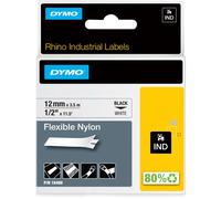 Dymo Rhino Pro 18488 Ruban Industriel en Nylon 12 mm