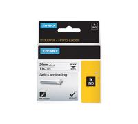 DYMO Rhino - Vinyle - blanc - Rouleau (2,4 cm x 5,5 m) 1 cassette(s) ruban - pour Rhino 6000, 6000 Hard Case Kit
