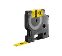 DYMO RhinoPRO - Vinyle - adhésif permanent - jaune - Rouleau (1,2 cm x 5,5 m) 1 cassette(s) ruban - pour DYMO ILP219; Rhino 4200, 6000, 6000 Hard Case Kit; RhinoPRO 3000, 5000
