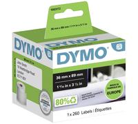 Dymo 1983172 - Noir sur blanc - Étiquette