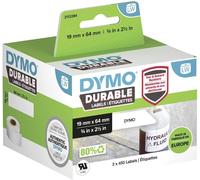Dymo Rouleau détiquettes 64 x 19 mm film polypropylène blanc 900 pc(s) fixation permanente 2112284 Etiquette universelles, Etiquette pour adresse