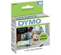 DYMO Rouleau d'étiquettes S0929120 S0929120 25 x 25 mm papier blanc 750 pc(s)