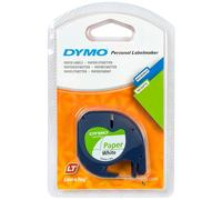 Dymo Ruban LetraTAG Original S0721520 Noir sur blanc