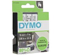 DYMO Ruban D1 Noir / Blanc 9 mm x 7 m - 40913
