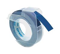 Dymo Ruban de Marquage 3D 9 mm x 3 m - Blanc sur Bleu (Lot de 3)