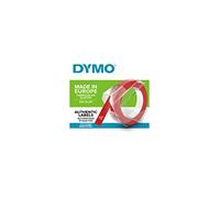 Dymo Ruban de Marquage 3D 9 mm x 3 m - Blanc sur Rouge