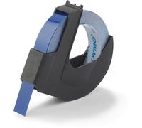 DYMO Ruban de Marquage 3D Authentique | 9 mm x 3 m | impression en blanc sur fond bleu | autocollantes de marquage en vinyle | Lot de 1