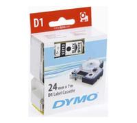 Dymo Ruban de marquage l. de bande 24 mm L. de ruban 7 m standard noir sur blanc DYMO Quantité:1