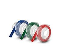 DYMO Ruban d'estampage 3D, 9 mm x 3 m, bleu