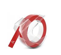 DYMO Ruban d'estampage 3D, 9 mm x 3 m, rouge