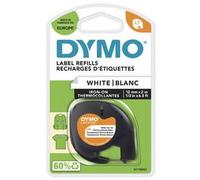 DYMO Ruban d'étiquette LetraTag, métallique, 12 mm x 4 m
