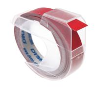 Dymo S0898150 - (9 mm) - Blanc sur rouge - Ruban