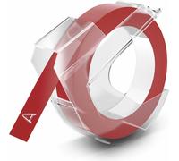 DYMO - Vinyle - brillant - rouge - Rouleau (0,95 cm x 4 m) 1 rouleau(x) de ruban