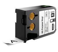 DYMO Xtl 2.5cm (24mm) Tout Usage Vinyle Étiquettes, Noir sur Blanc - DYMO