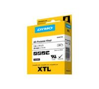 Dymo Xtl All-Purpose - Vinyle - Adhésif Permanent - Noir Sur Blanc - Rouleau (2,4 Cm X 7 M) 1 Rouleau(X) Ruban