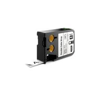DYMO XTL - Nylon - adhésif permanent - noir sur blanc - Roll (1.9 cm x 5.5 m) 1 cassette(s) ruban adhésif souple pour étiquettes