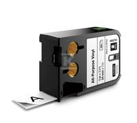 DYMO XTL Ruban vinyle 24 mm noir/blanc 7m 1868753