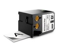 Ruban vinyle - continu - 54 mm - noir - blanc - pour étiqueteuse XTL 500 Dymo