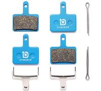 Dymoece 2 Paires de Plaquettes de Frein à Disque de Vélo pour Shimano Deore Tektro TRP (Résine, Semi-métallique, Métal fritté) SCP-S