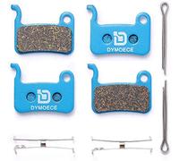 Dymoece 2 Paires de Plaquettes de Frein à Disque pour Vélo Compatibles avec Les Freins à Disque Shimano Deore XT XTR LX SLX Hone Alfine Saint