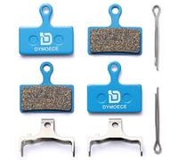 Dymoece 2 Paires de Plaquettes de Frein à Disque pour Vélo Compatibles avec Shimano Deore XT XTR SLX (Résine, Semi-Métallique, Métal fritté) SCP-SLX