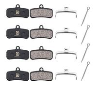 Dymoece Lot de 4 paires de plaquettes de frein de vélo pour Shimano D03S D02S Saint BR-M810 BR-M820 Deore XT BR-M8020 BR-M8120 ZEE BR-M640 XTR BR-M9120 Tektro HD E725 M735 M745 M750 TRP SL