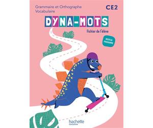 Dyna-mots Français CE2 - Fichier élève Edition 2025 - Camille Jullien - Hachette Education - broché - Scolaire / Universitaire