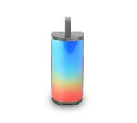 DYNABASS - DBE20 - Enceinte sans Fil Grise - Bluetooth 5.0 - Son stéréo Puissant - Autonomie 8h