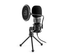 Dynabass Microphone de studio Mic250 – à condensateur, directivité cardioïde
