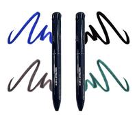 Dynaeuty 2pcs Stylo Maquillage 4 en 1,Makeup Eyeliner,Crayon à Sourcils,Lip Liner Crayon,Crayon Highlighter, Multifonctionnel, pour Créer un Maquillage Long-Lasting Parfait #A