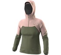 Veste fine Dynafit Alpine GORE-TEX vert forêt rose clair femme - M
