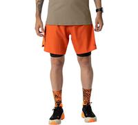 Dynafit Alpine Pro 2-en-1 Short Homme 2XL Rouge/Orange