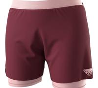 Dynafit Alpine Pro 2in1 Short Femme Bordeaux - Shorts 2 en 1 de running femmes L