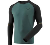 T-shirt Dynafit Alpine Pro manches longues bleu sarcelle noir - M