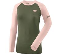 Dynafit Alpine Pro Long Sleeve Shirt Femme Kaki - Maillots de running femmes L