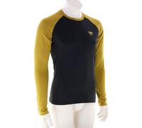 Dynafit - T-shirt respirant - Alpine Pro M L/S Tee Black Out Tobacco pour Homme - Taille M - Jaune Jaune M