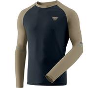 DYNAFIT Alpine Pro M L/s Tee - Homme - Bleu / Beige - taille 46/S- modèle 2025