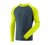 Dynafit - T-shirt respirant - Alpine Pro M L/S Tee Ultra Yellow pour Homme - Taille L - Jaune Jaune L