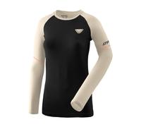 Maillot manches longues dynafit alpine pro beige noir femme