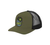Dynafit - Casquette trucker respirante de randonnée - Patch Trucker Cap Military Green - Vert Vert