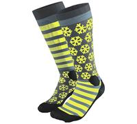 Dynafit - Chaussettes de ski de randonnée légères - Ft Graphic Socks Smoke Blue - Taille 43-46 - Bleu Bleu 43-46