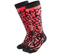 Dynafit - Chaussettes de ski de randonnée légères - Ft Graphic Socks Ultra Coral - Taille 39-42 - Orange Orange 39-42