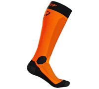 Dynafit - Chaussettes hautes en laine de mérinos - Tour Warm Merino Socks Shocking Orange en Laine - Taille 35-38 Orange 35-38