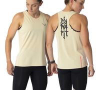 Dynafit - Débardeur de trail léger et respirant sans manches - Trail Tank W Overcast pour Femme - Taille S - Beige Beige S